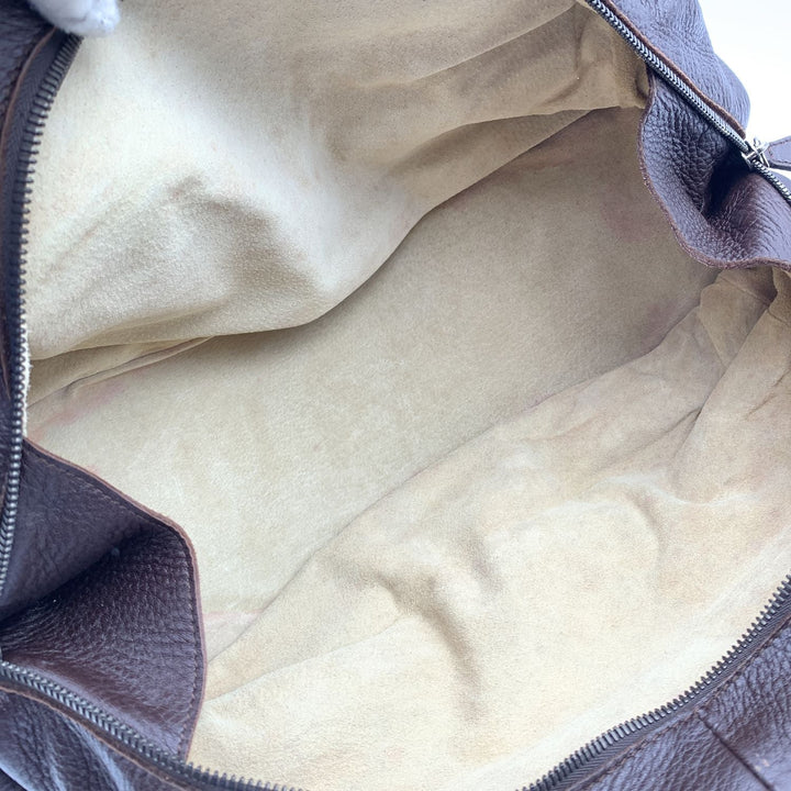 Bottega veneta Brown Leather Intrecciato Detail Tote Bag Handbag
