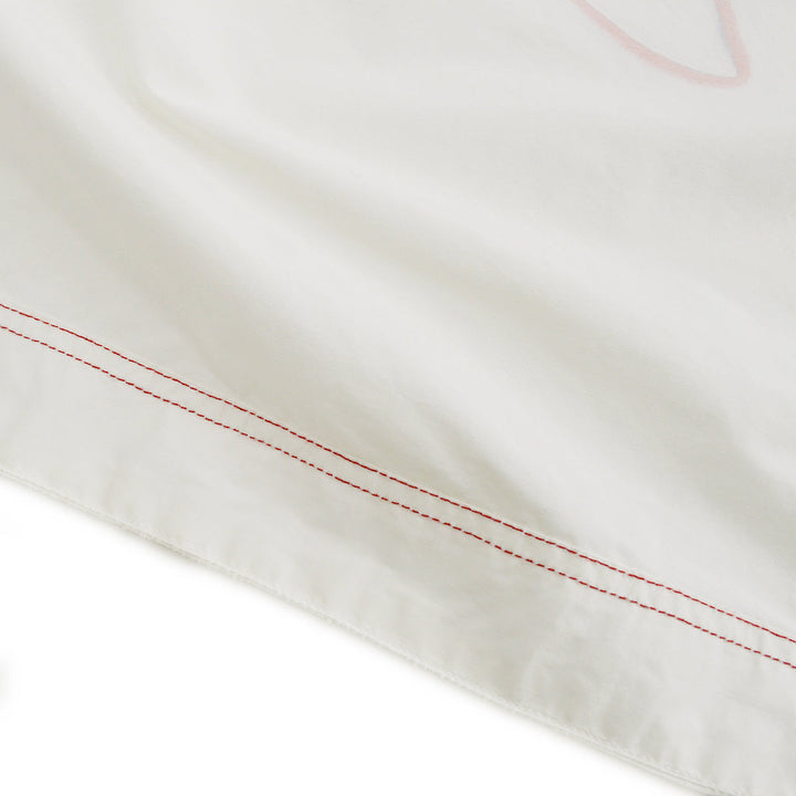 Top Quality Chanel 05S #38 Sport Line Short Sleeve Zip Shirt Tops White