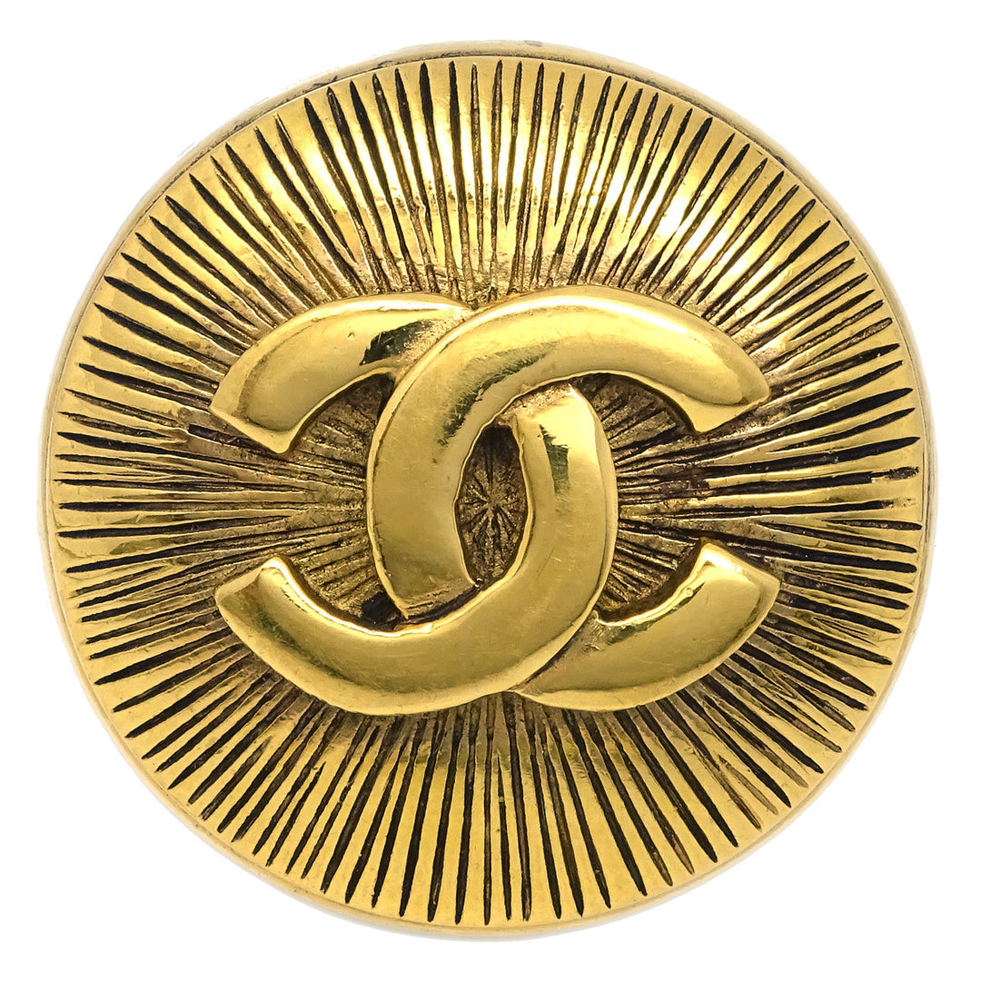 Top Quality Chanel Brooch Pin Gold 1136