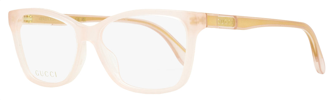 Gucci Women's Rectangular Eyeglasses GG0792O 003 Pink 53mm