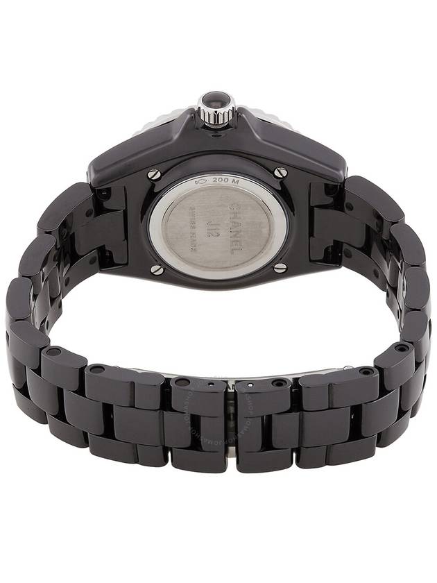 Top Quality Chanel J12 Phantom Quartz Black Dial Ladies Watch H6346 Chanel