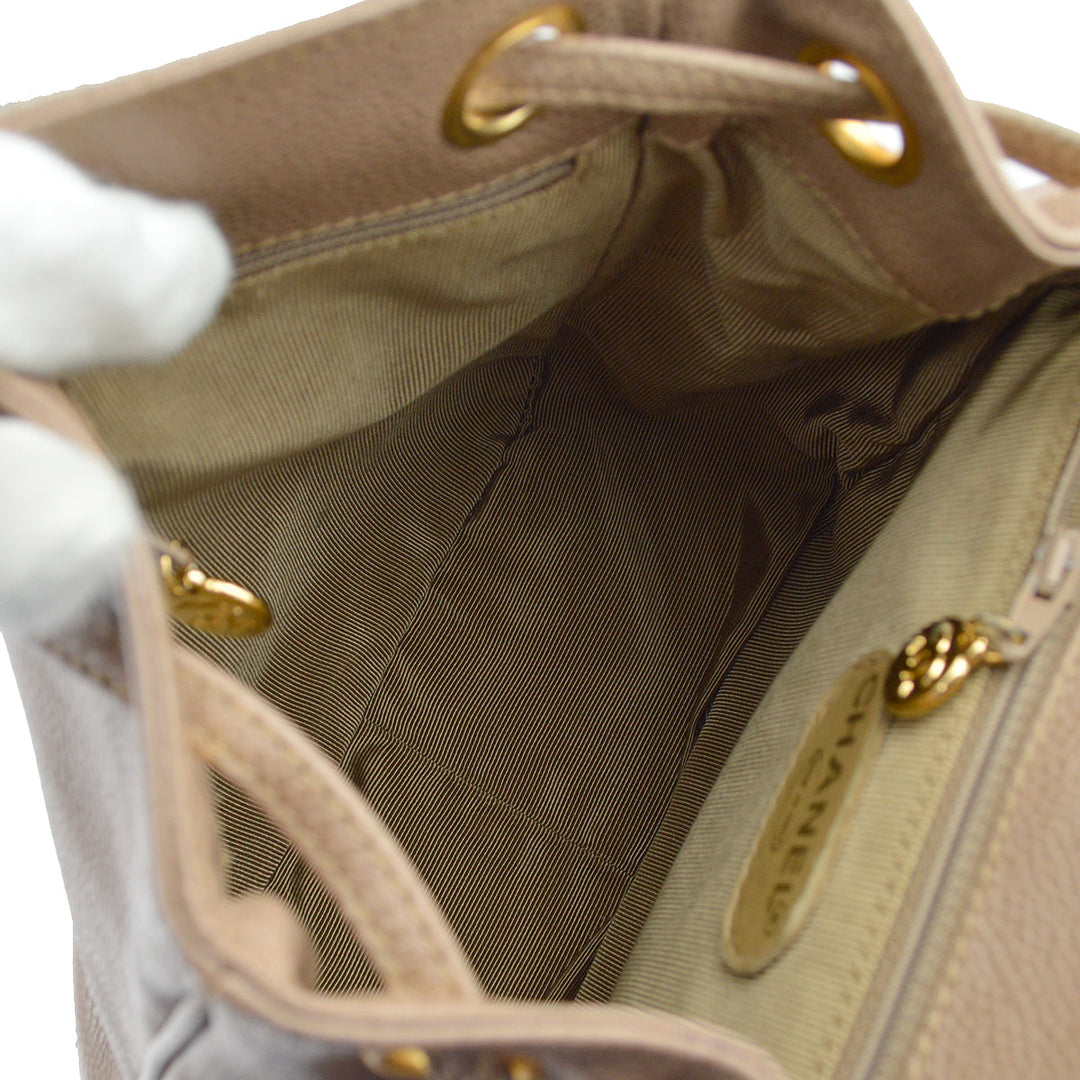 Top Quality Chanel * Brown Caviar Triple CC Backpack