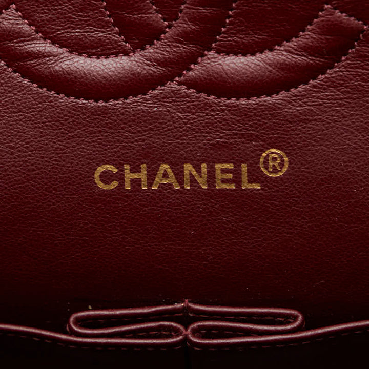 Top Quality Chanel Matrases 25 Double Flap Chain houlder Bag Black Leather  Chanel