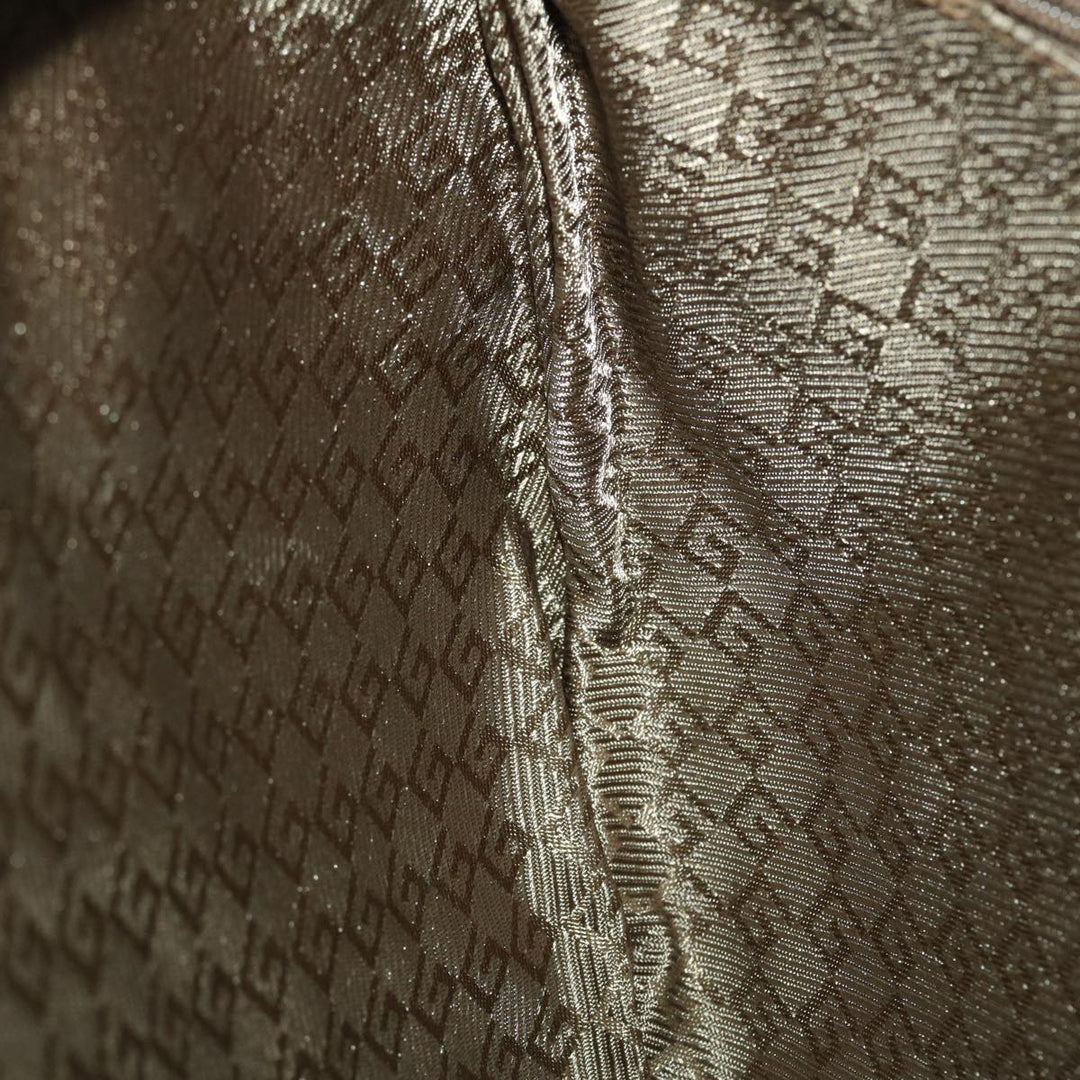 GUCCI Sherry Line Shoulder Bag Canvas Gold  ac1764