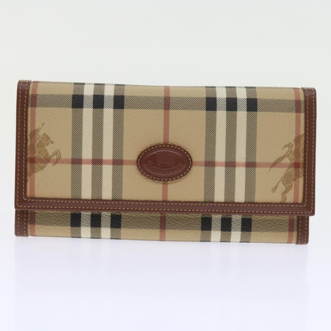 BURBERRY Nova Check Clutch Key Case Wallet Leather 3set Black Auth Ac2238