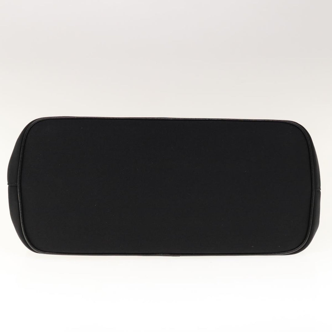 Burberry Hand Bag Nylon Black Auth ac2622