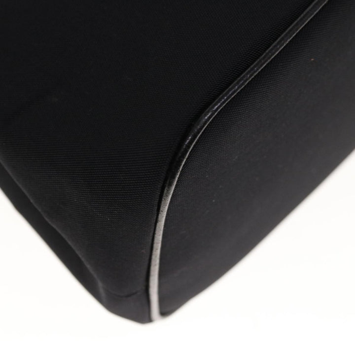 Burberry Hand Bag Nylon Black Auth ac2622