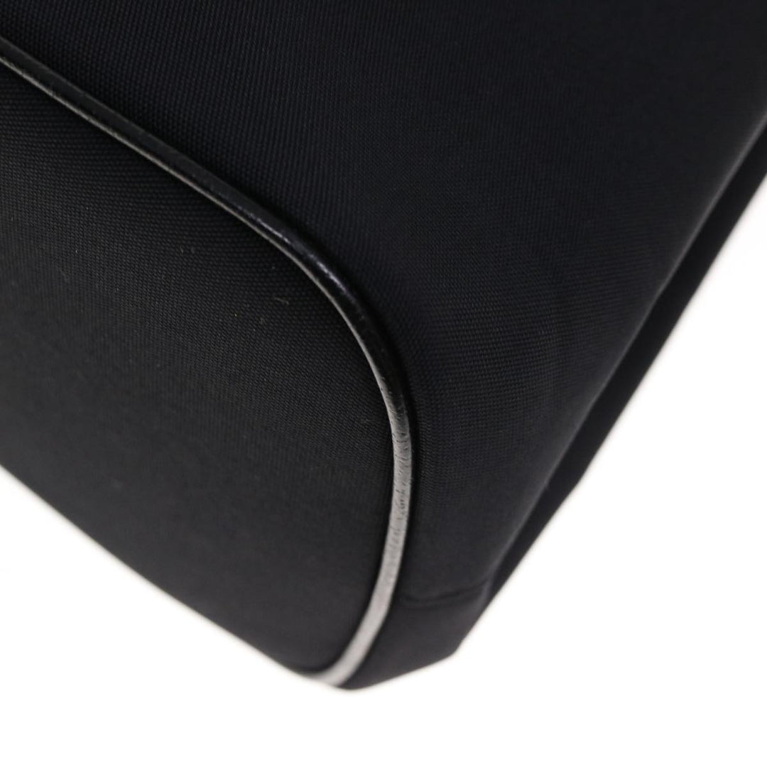 Burberry Hand Bag Nylon Black Auth ac2622