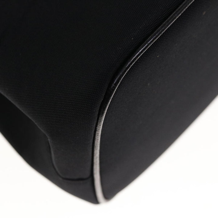 Burberry Hand Bag Nylon Black Auth ac2622
