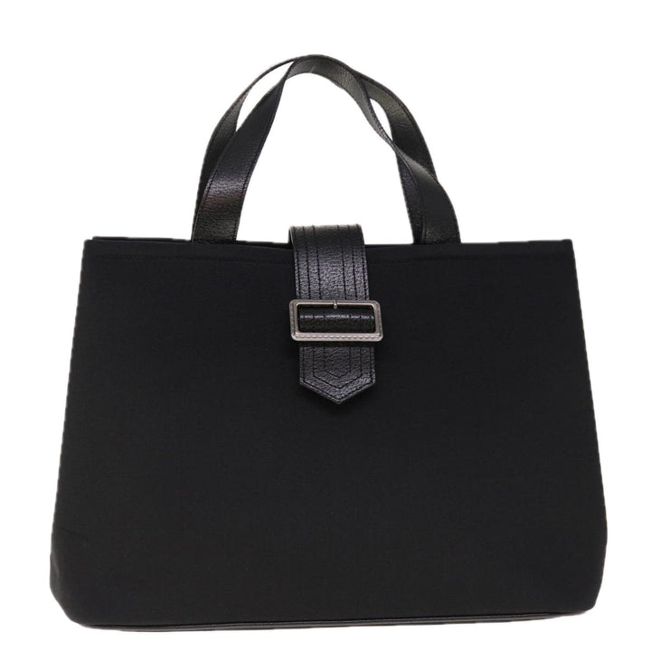 Burberry Hand Bag Nylon Black Auth ac2622