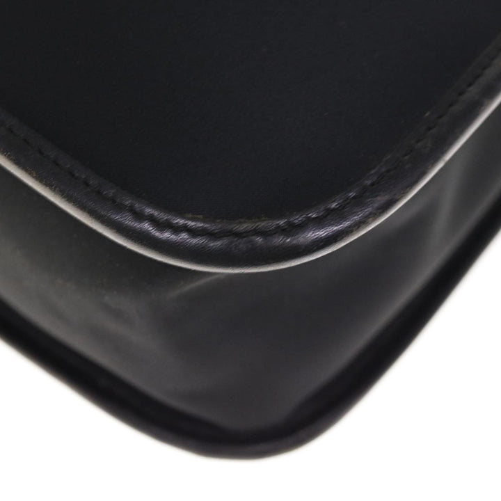 Burberry Hand Bag Nylon Black Auth ac2627