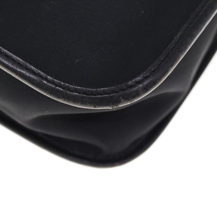 Burberry Hand Bag Nylon Black Auth ac2627