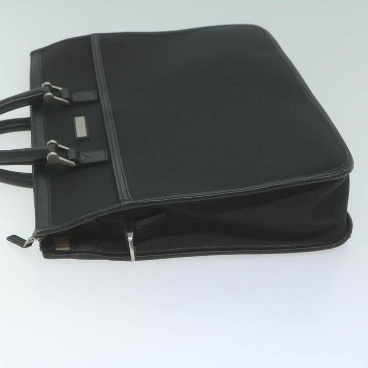 Burberry Hand Bag Nylon Black Auth ac2627