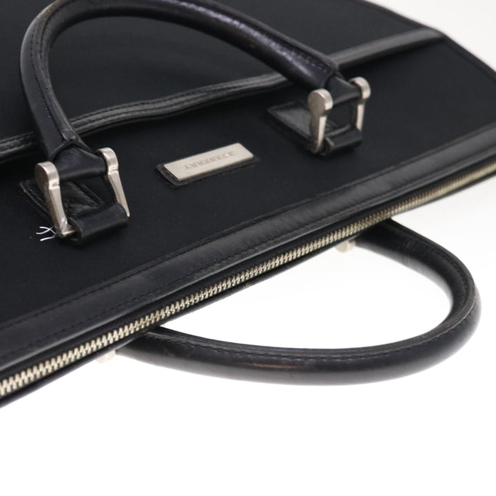 Burberry Hand Bag Nylon Black Auth ac2627