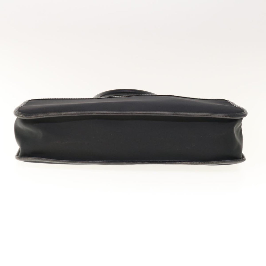 Burberry Hand Bag Nylon Black Auth ac2627