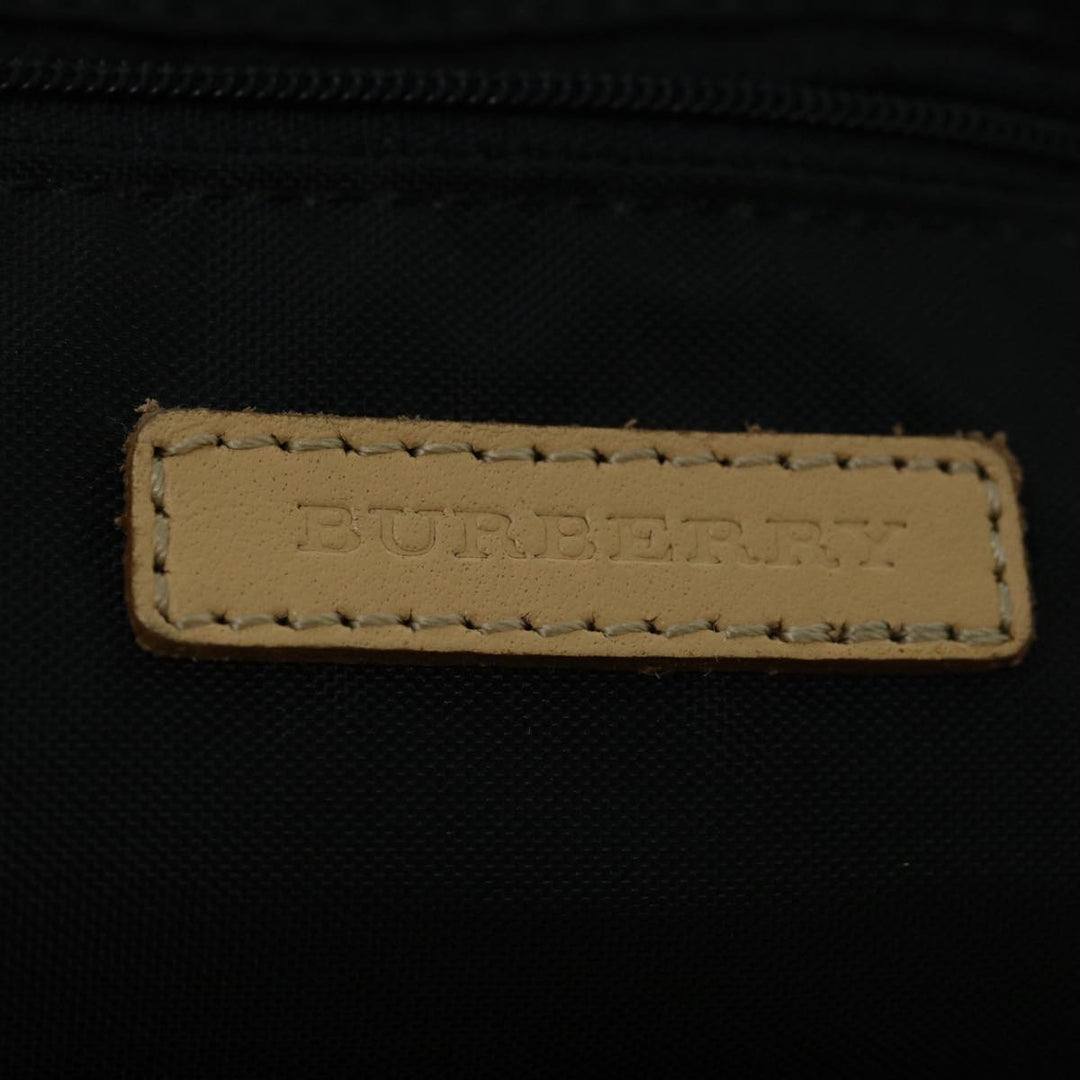 Top Quality Burberry Nova Check Hand Bag Nylon Red Auth ac2835