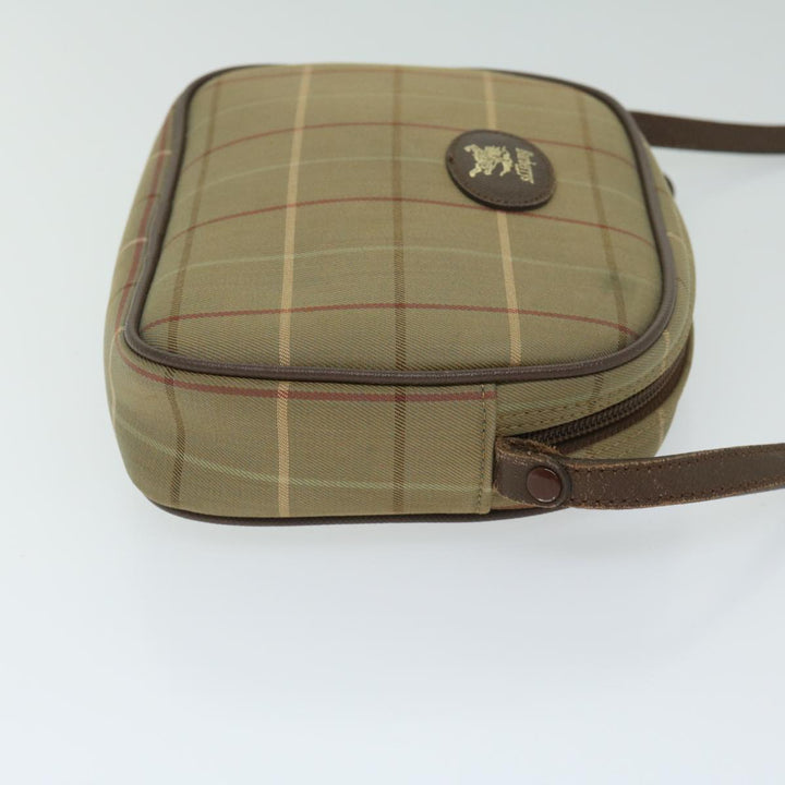 BURBERRYSs Nova Check Shoulder Bag Canvas Beige Auth ac2837