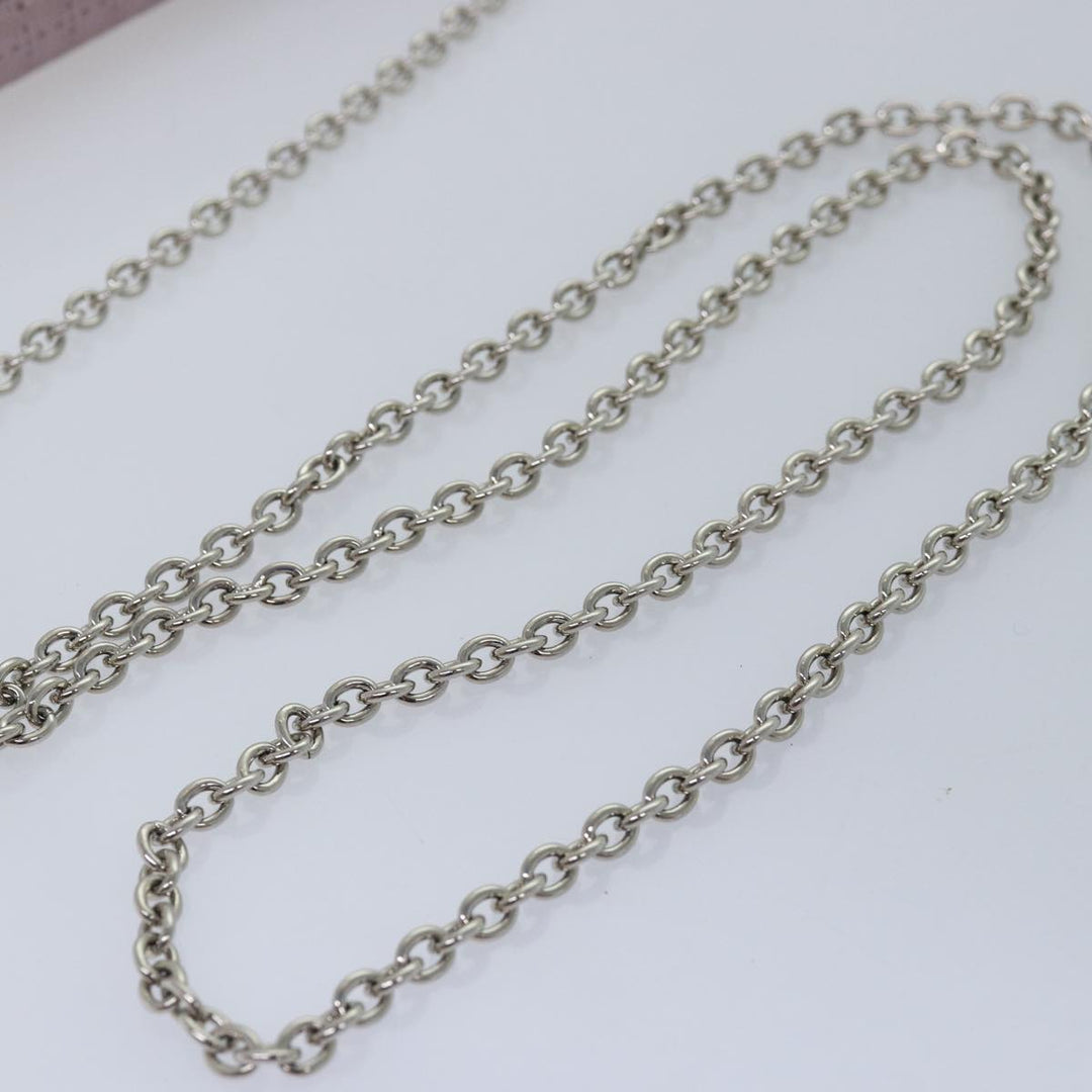CHRISTIAN Top quality Dior Lady Top quality Dior Canage Chain Shoulder Bag PVC Pink Auth ac3024
