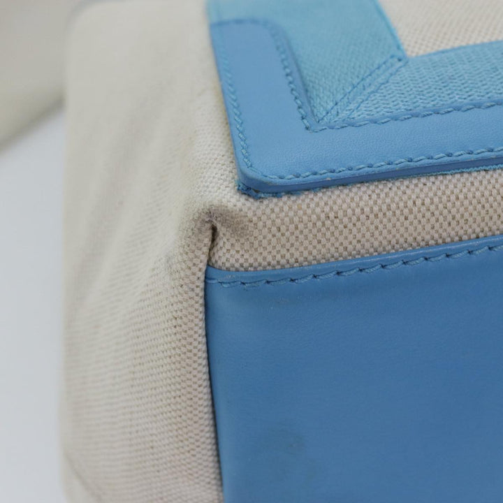Top Quality Balenciaga Navy Cabas S Hand Bag Canvas Blue Gray 339933 Auth ac3029