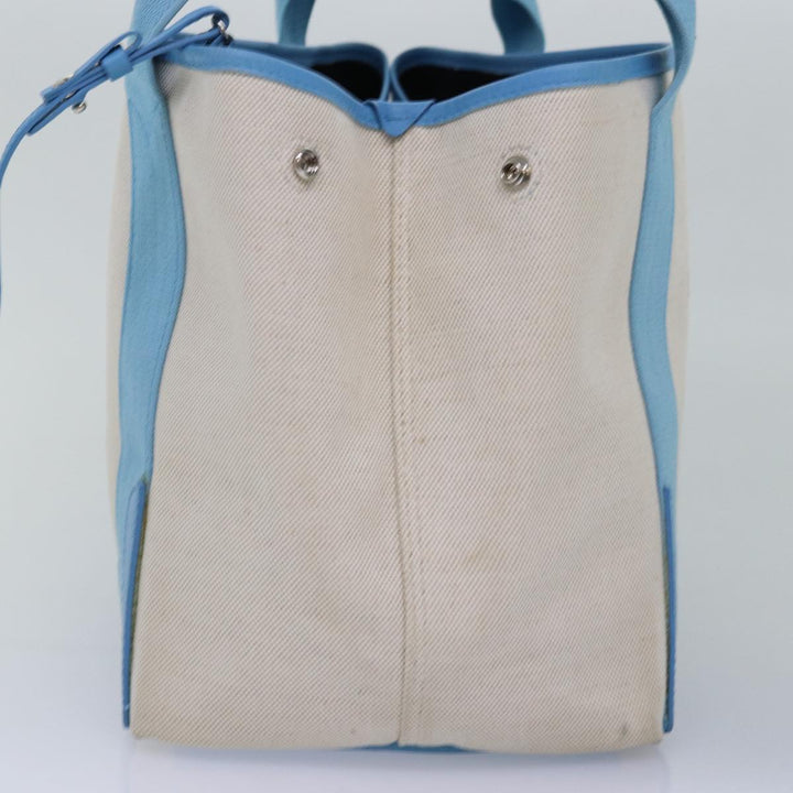 Top Quality Balenciaga Navy Cabas S Hand Bag Canvas Blue Gray 339933 Auth ac3029