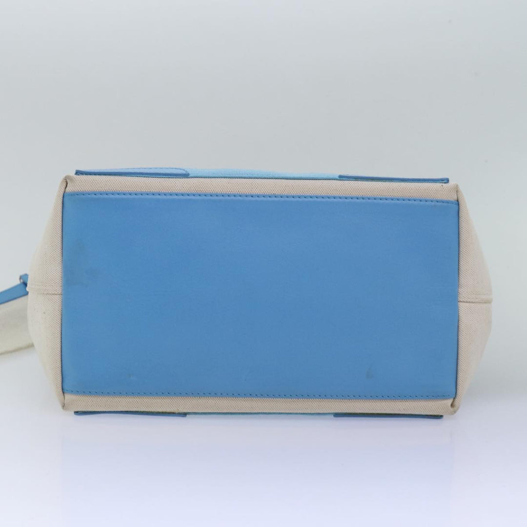 Top Quality Balenciaga Navy Cabas S Hand Bag Canvas Blue Gray 339933 Auth ac3029