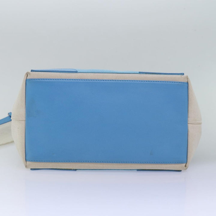 Top Quality Balenciaga Navy Cabas S Hand Bag Canvas Blue Gray 339933 Auth ac3029