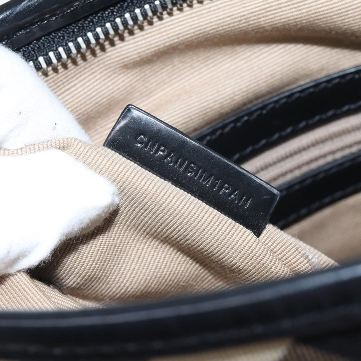 Burberry Nova Check Shoulder Bag Coated Canvas Beige Auth ac3255