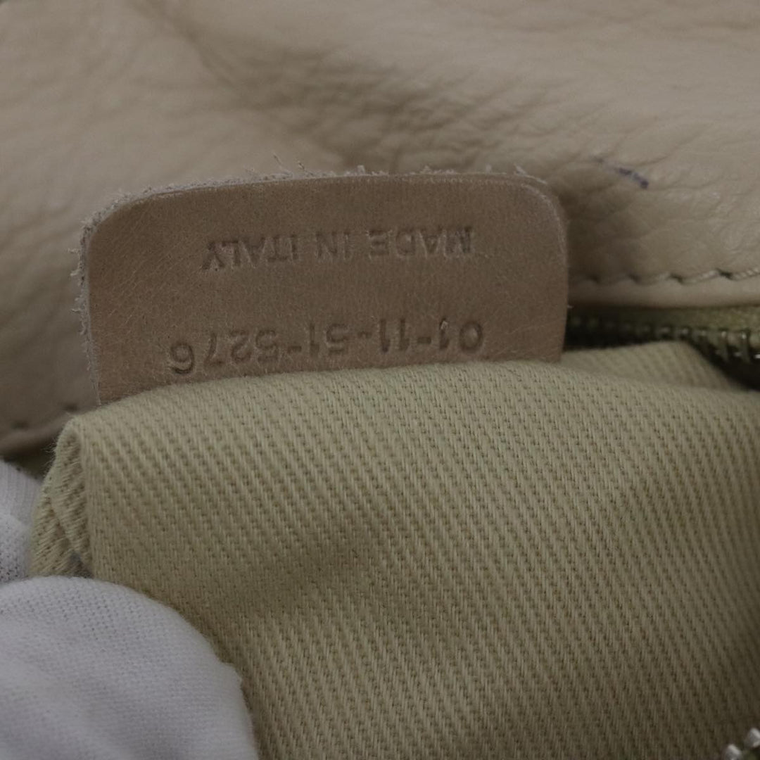 Chloe Paddington Hand Bag Leather White ac3389