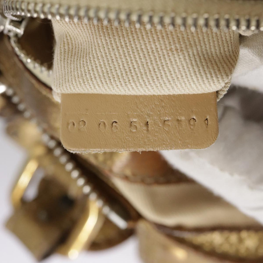 Chloe Paddington Hand Bag Leather Gold Tone ac3429