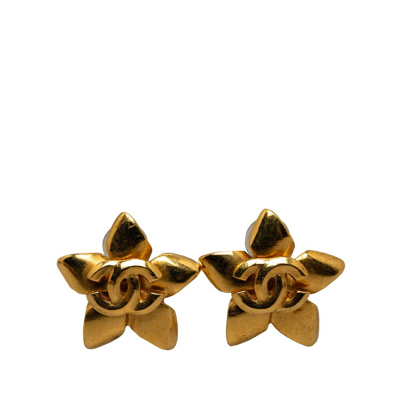 Top Quality Chanel Vintage Coco Flower Motif Earrings G   CHANEL