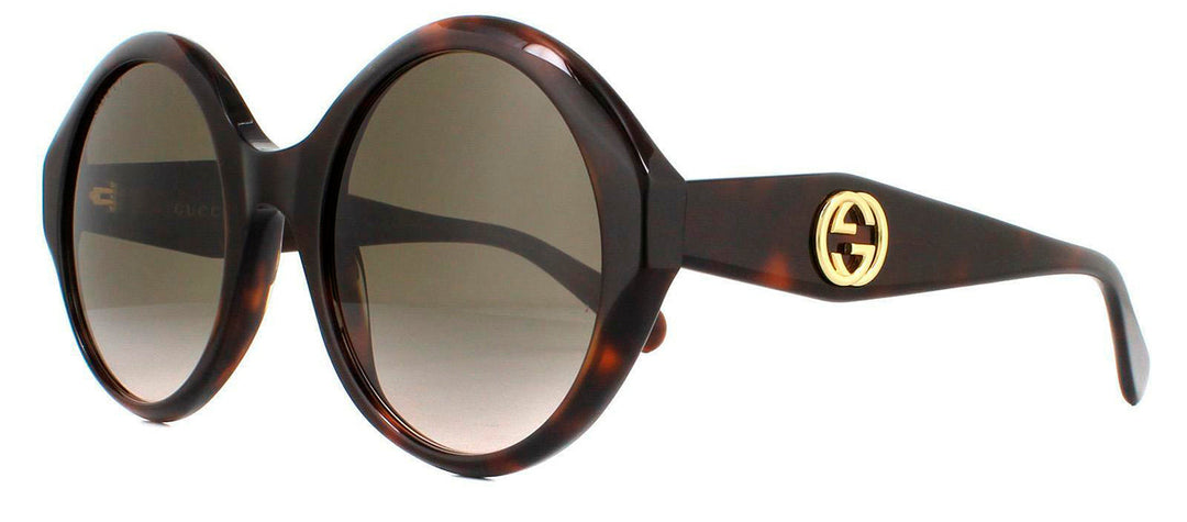 Gucci GG0797SW 002 Oversized Round Sunglasses