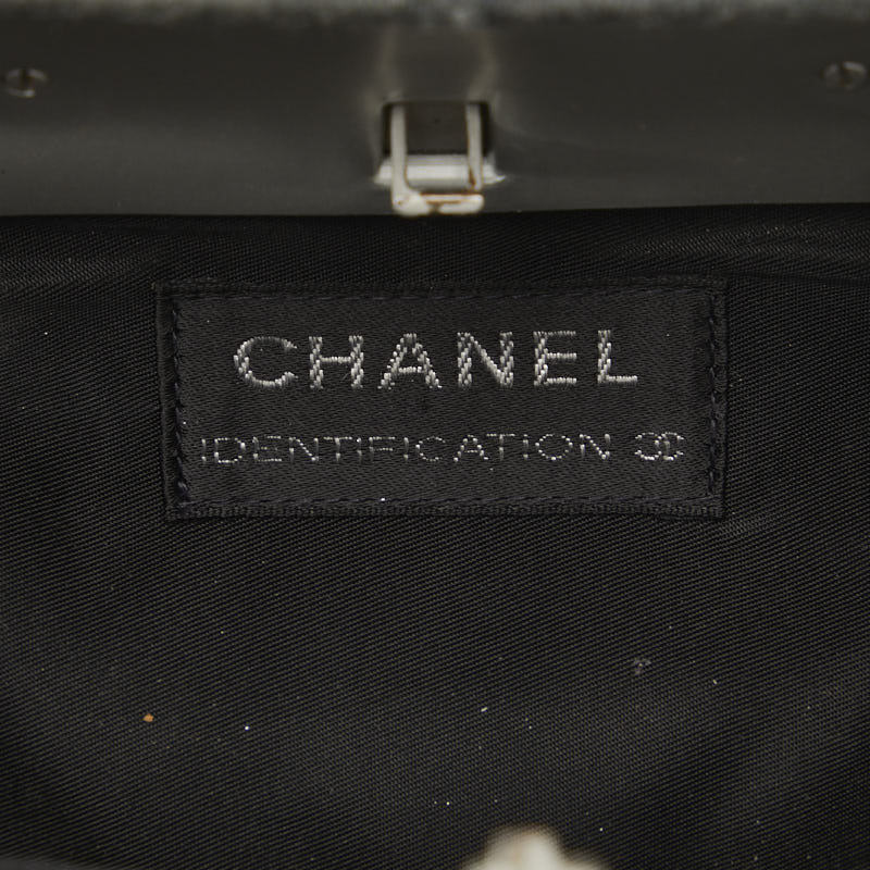 Top Quality Chanel Cocomark  houlder Bag Hip Bag Gray Felt  Chanel