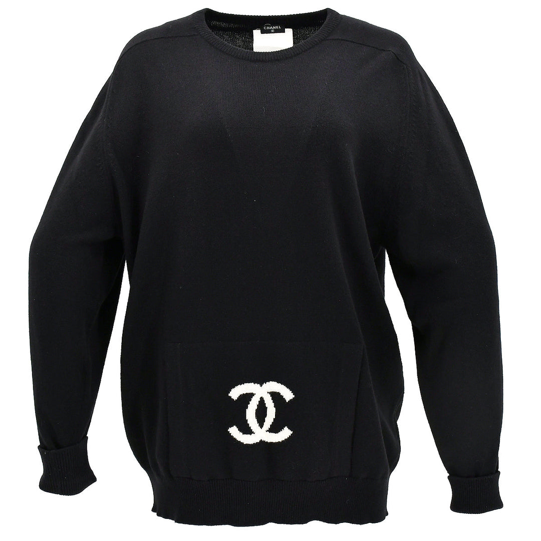 Top Quality Chanel Fall 1994 CC logo cashmere jumper
