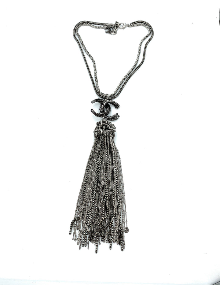Top Quality Chanel bag 2017 Strass CC Paris-Cosmopolite Tassel Necklace