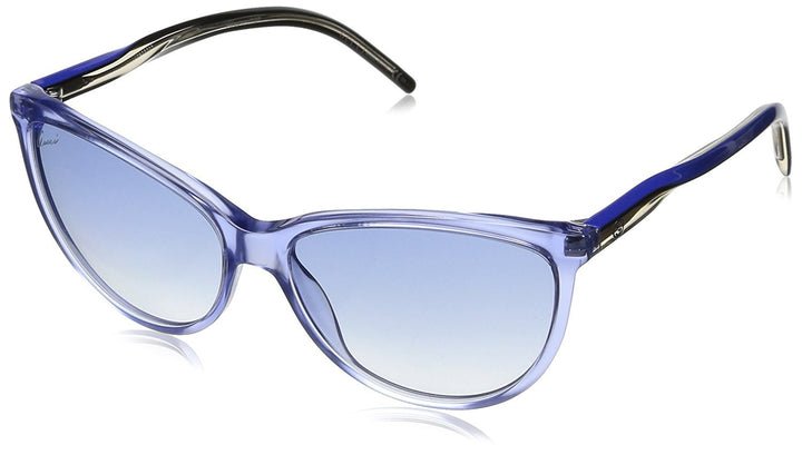 Gucci Women's  Plastic Cat Eye Sunglasses G GG