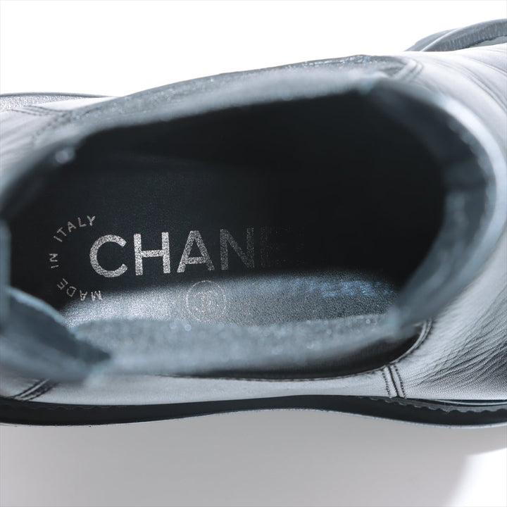 Top Quality Chanel Coco Patent Shoes 35.5  Black G39208