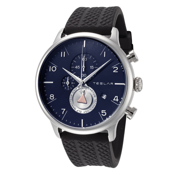 Teslar Men's Re-Balance T-8 44mm Quartz Chronograph Watch