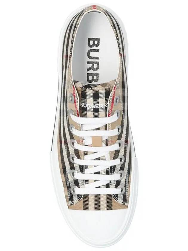 Burberry Vintage Check Cotton Sneakers Archive Beige