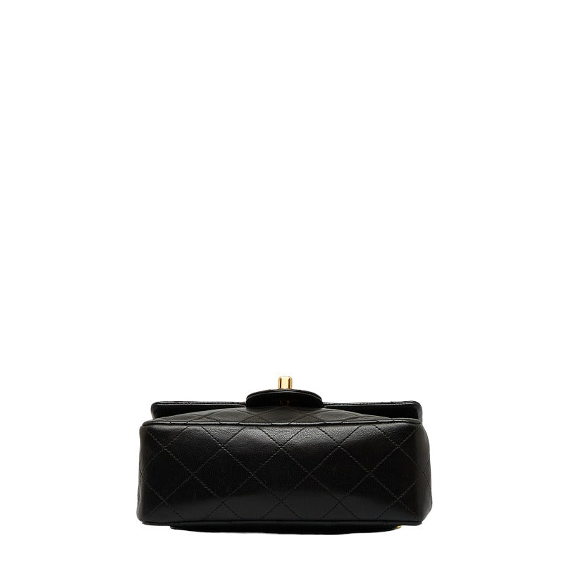 Top Quality Chanel Miniature Chain houlder Bag Black Gold  Lady Chanel