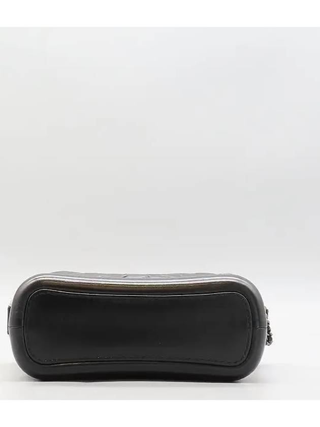A91810 Black Gabrielle Hobo Small Chain Shoulder and Crossbag Chanel