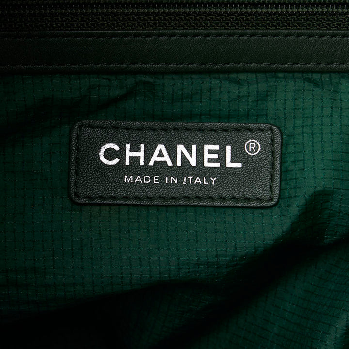 Top Quality Chanel Rucksack Backpack Green Nylon Leather  Chanel