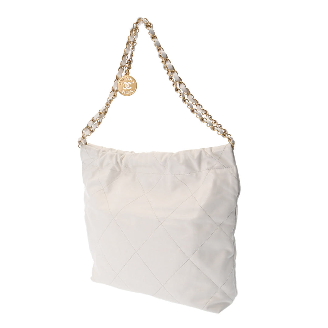 Top Quality Chanel Top Quality Chanel Top Quality Chanel 22 Small Handbag White Gold  AS3260  Shineykerf Handbags A-Rank Middle-Range Silver Silver Silver Silver Silver Gold