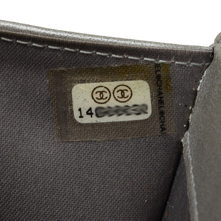 Top Quality Chanel CAMERIA COCOMARK Double Folded Wallet Black   CHANEL