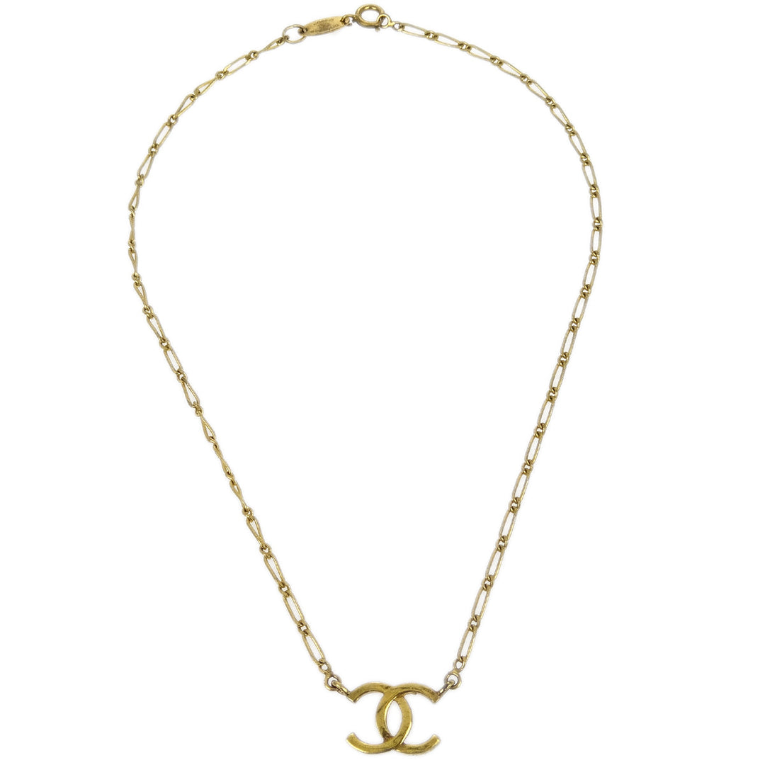Top Quality Chanel Bag Chain Pendant Necklace Gold