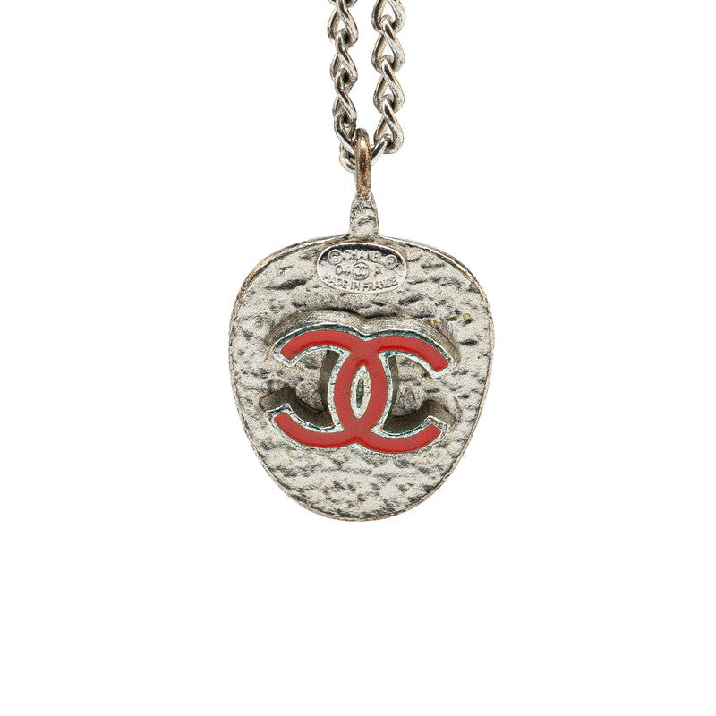 Top Quality Chanel Coco Mark Strawberry Bracelet Silver Red