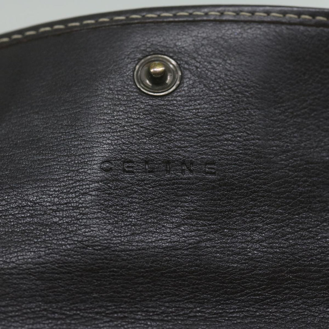 Celine Macadam Canvas Wallet Beige  ai707