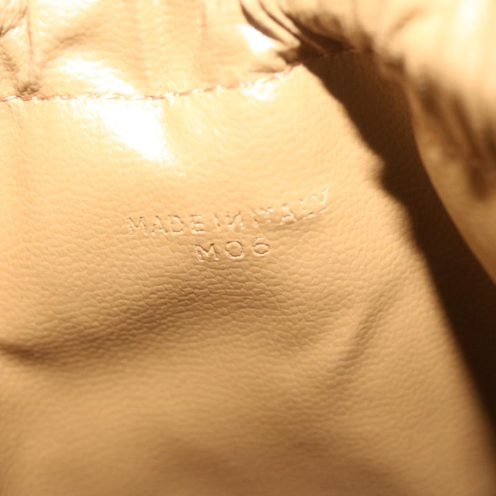 Celine Macadam Canvas Drawstring Pouch Beige  ai715