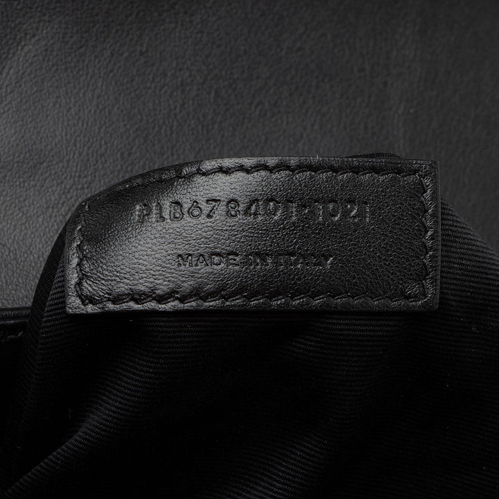Saint Laurent Matelasse Calfskin Monogram LouLou Toy Crossbody (SHF-yd38W0)