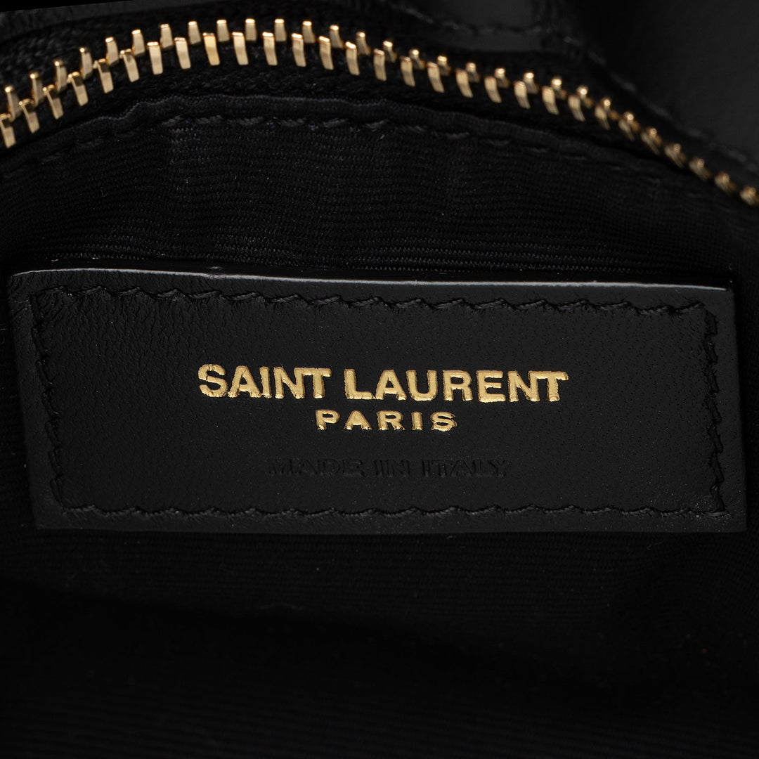 Saint Laurent Matelasse Calfskin Monogram LouLou Toy Crossbody (SHF-yd38W0)