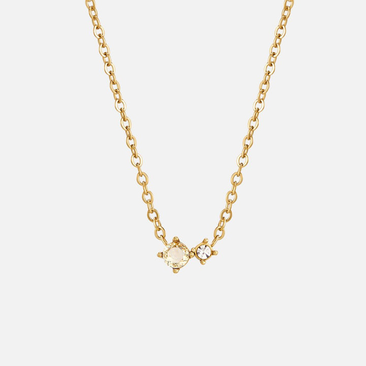 Alea Crystal Birthstone Necklace
